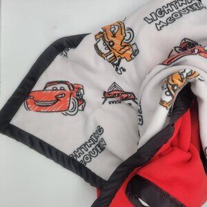 Beautiful Classic Lightning McQueen  Cars Fleece Unisex Kids  Blanket 62 x 64.